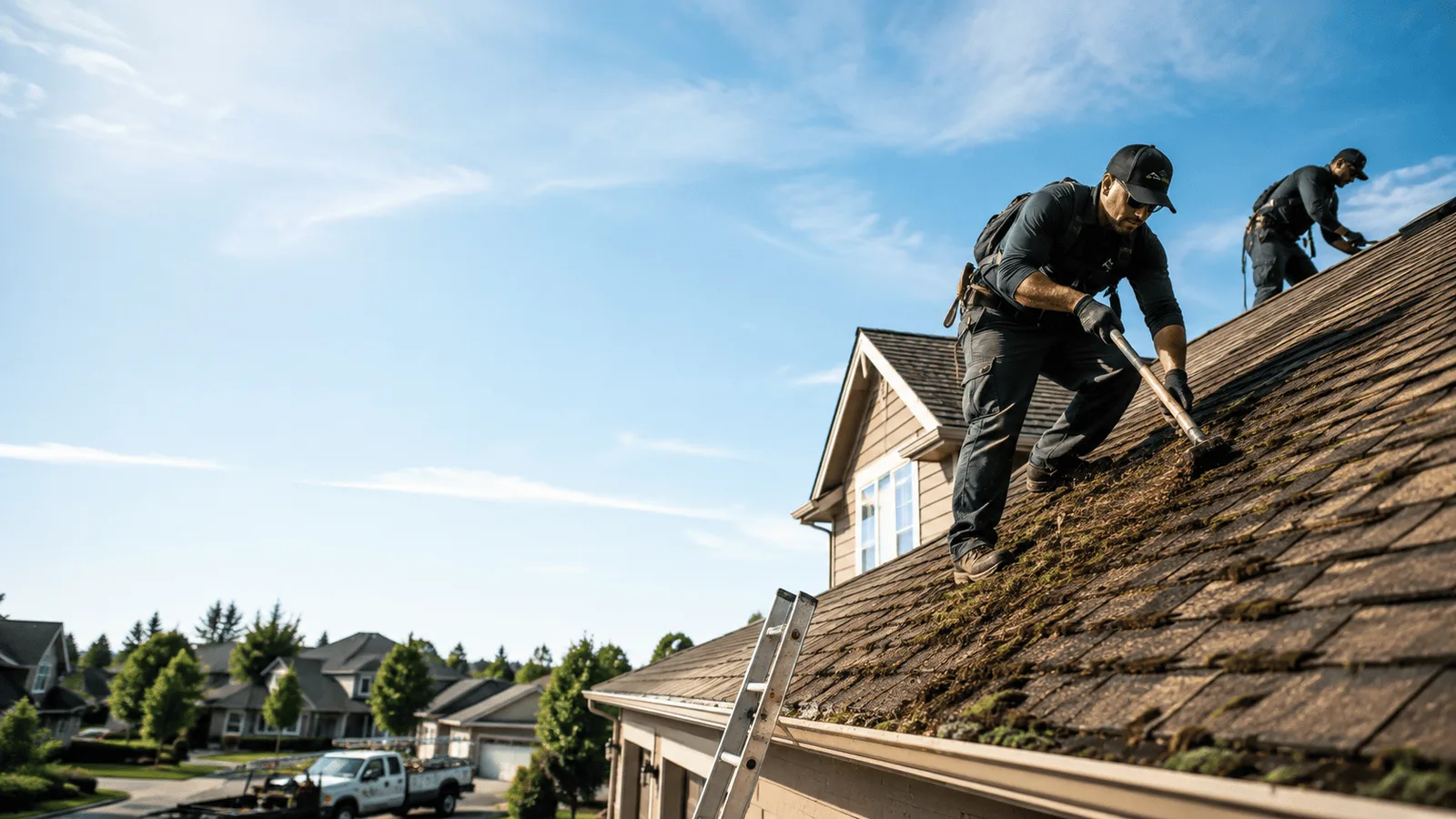 Roof Moss Removal in Coleharbor, ND near me